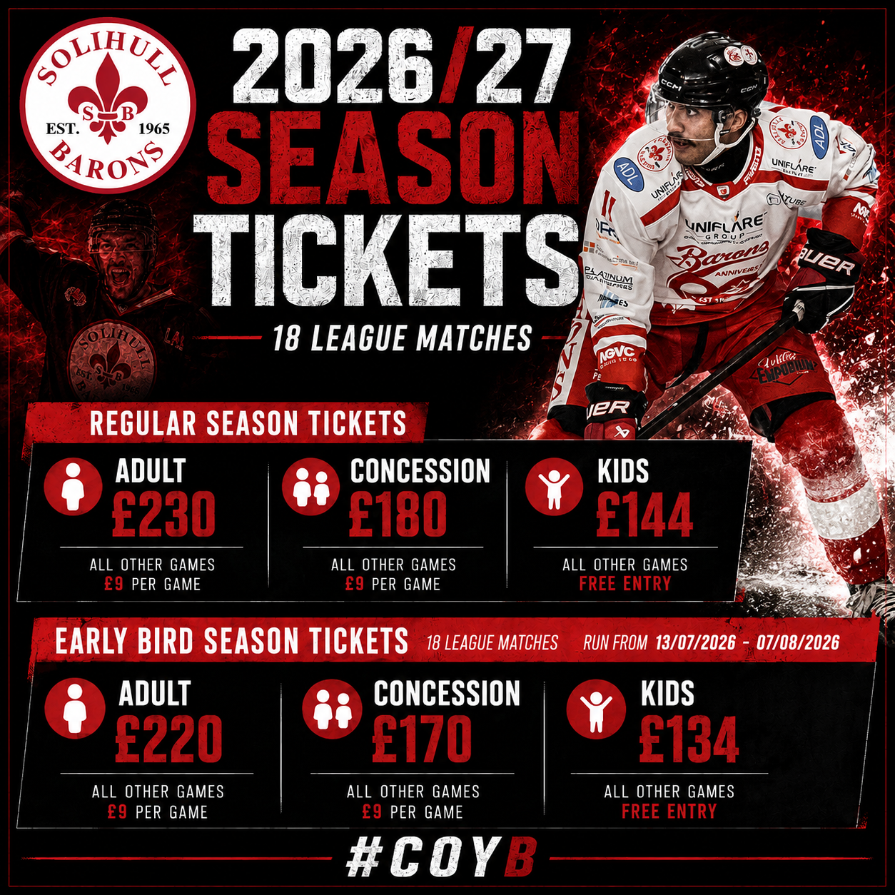 2026/27 Season Ticket