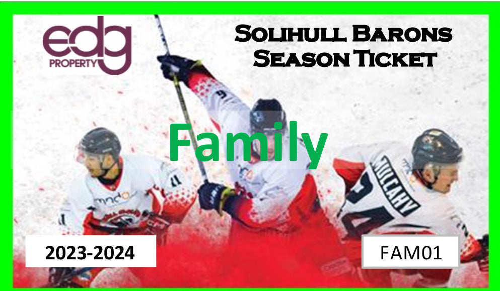 2023-2024 Family Half Season Ticket (Early Bird)